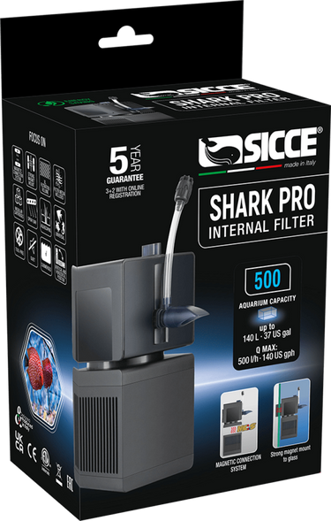 SHARK PRO 500 INTERNAL FILTER 500 l/h